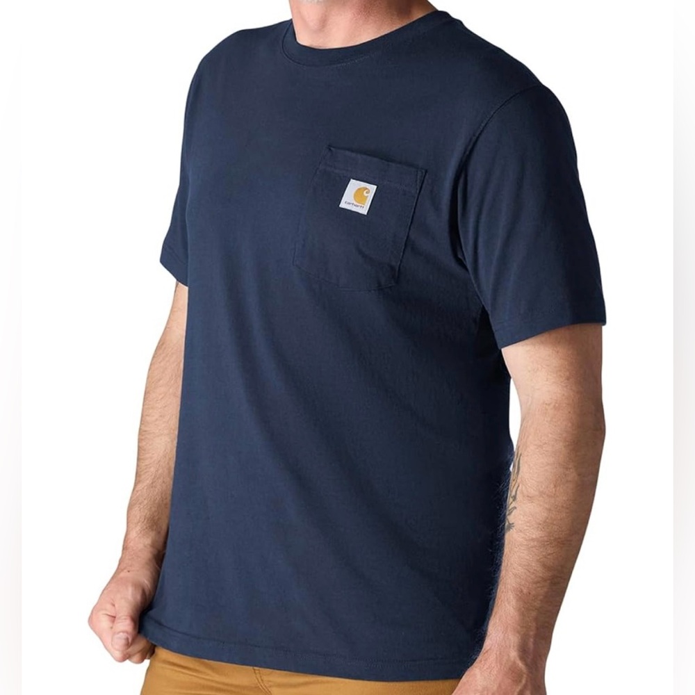 Carhartt Relaxed Fit Short Sleeve Pocket Shirt Size Large
